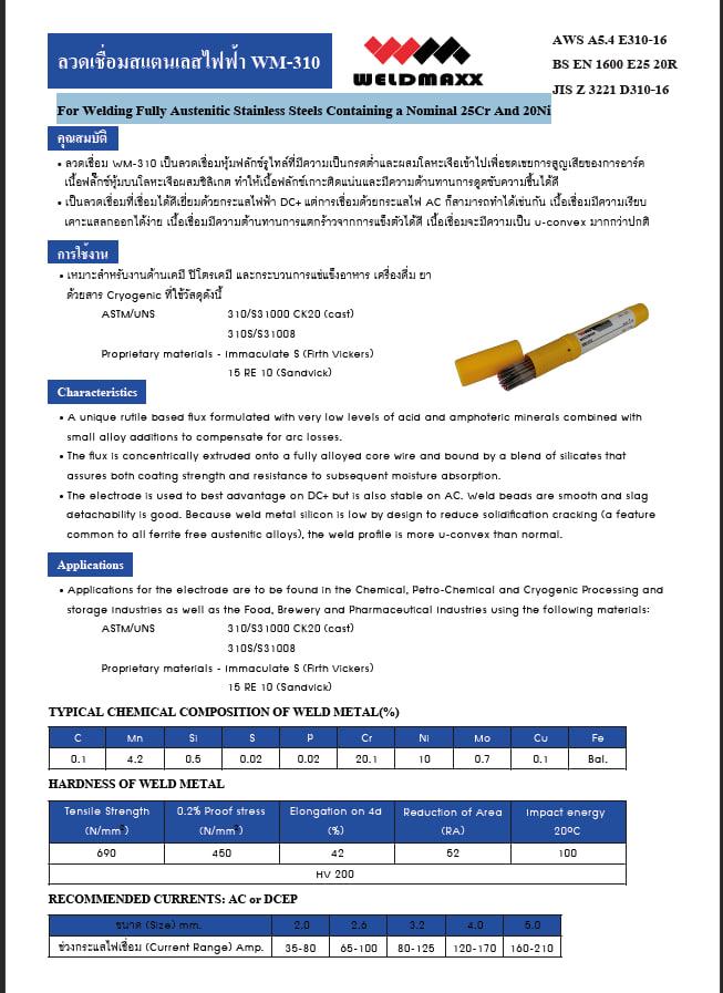 ធូបផ្សាអ៊ីណុក​  WM-310 - Cover Image